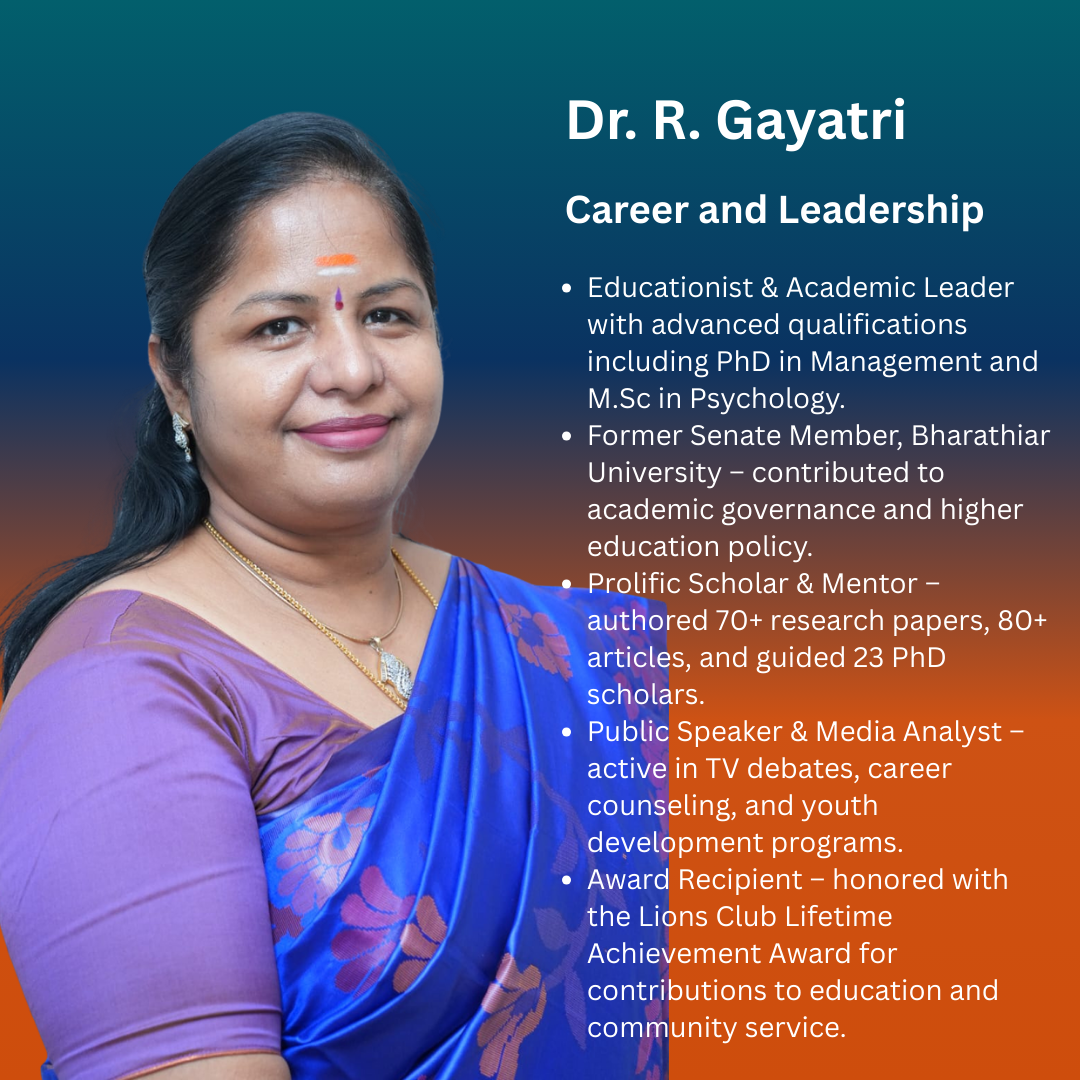Dr. R. Gayatri