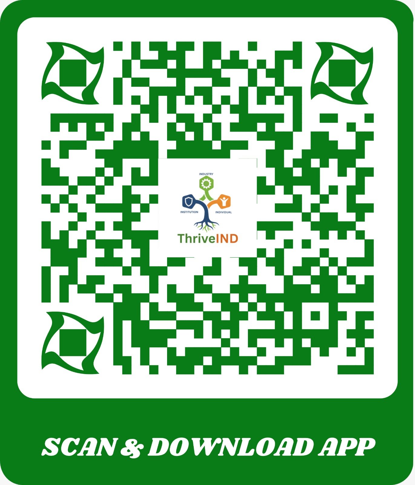 Scan to Download ThriveIND App