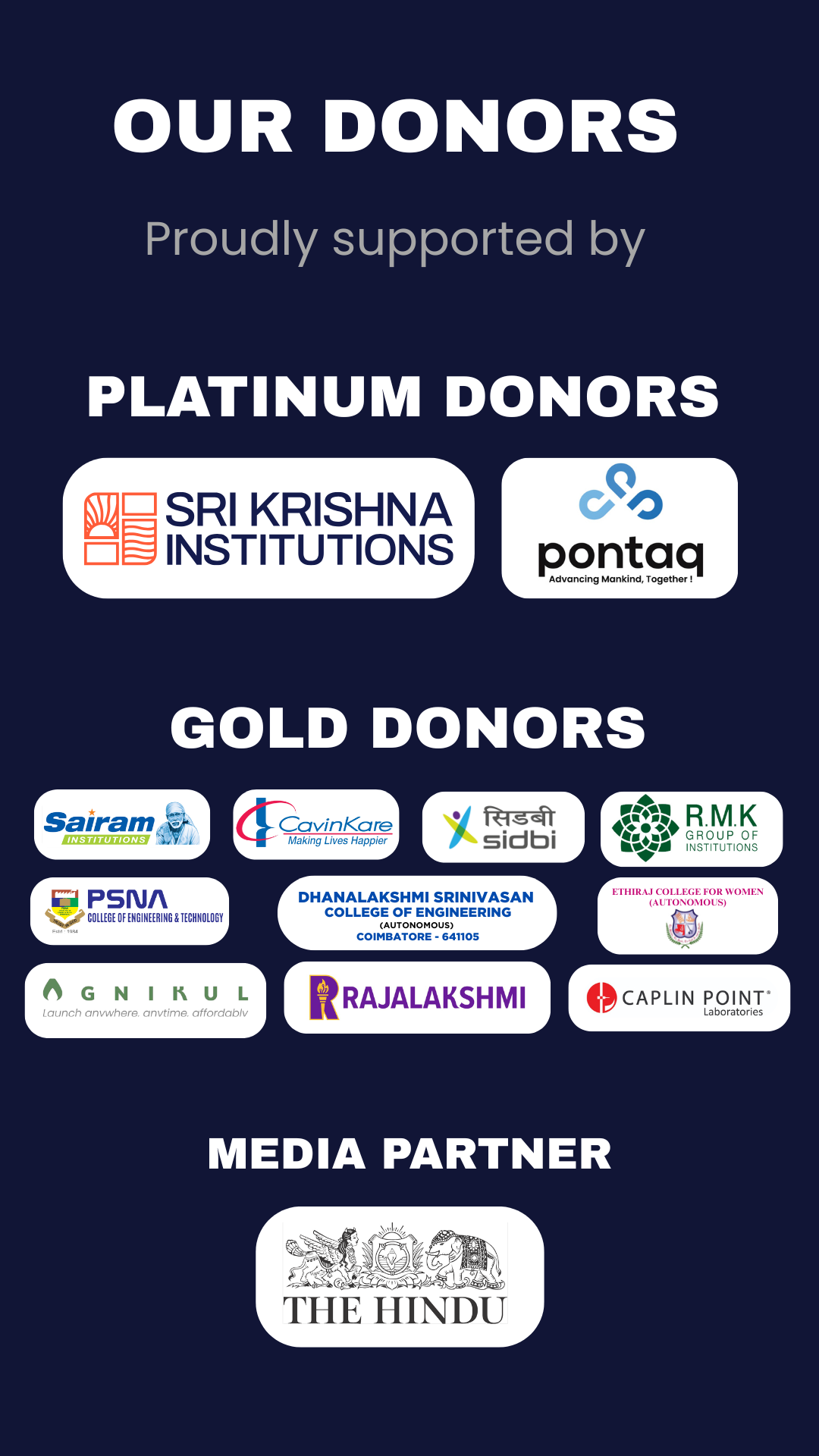 ThriveIND Summit 2026 Sponsors